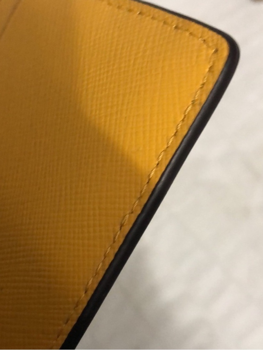 Kate Spade Yellow Saffiano Leather Card Holder (NWOT) - Picture 7 of 8